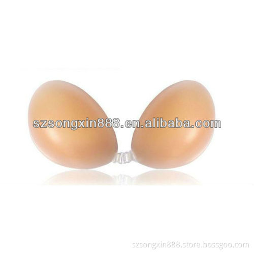Sexy silicone bra